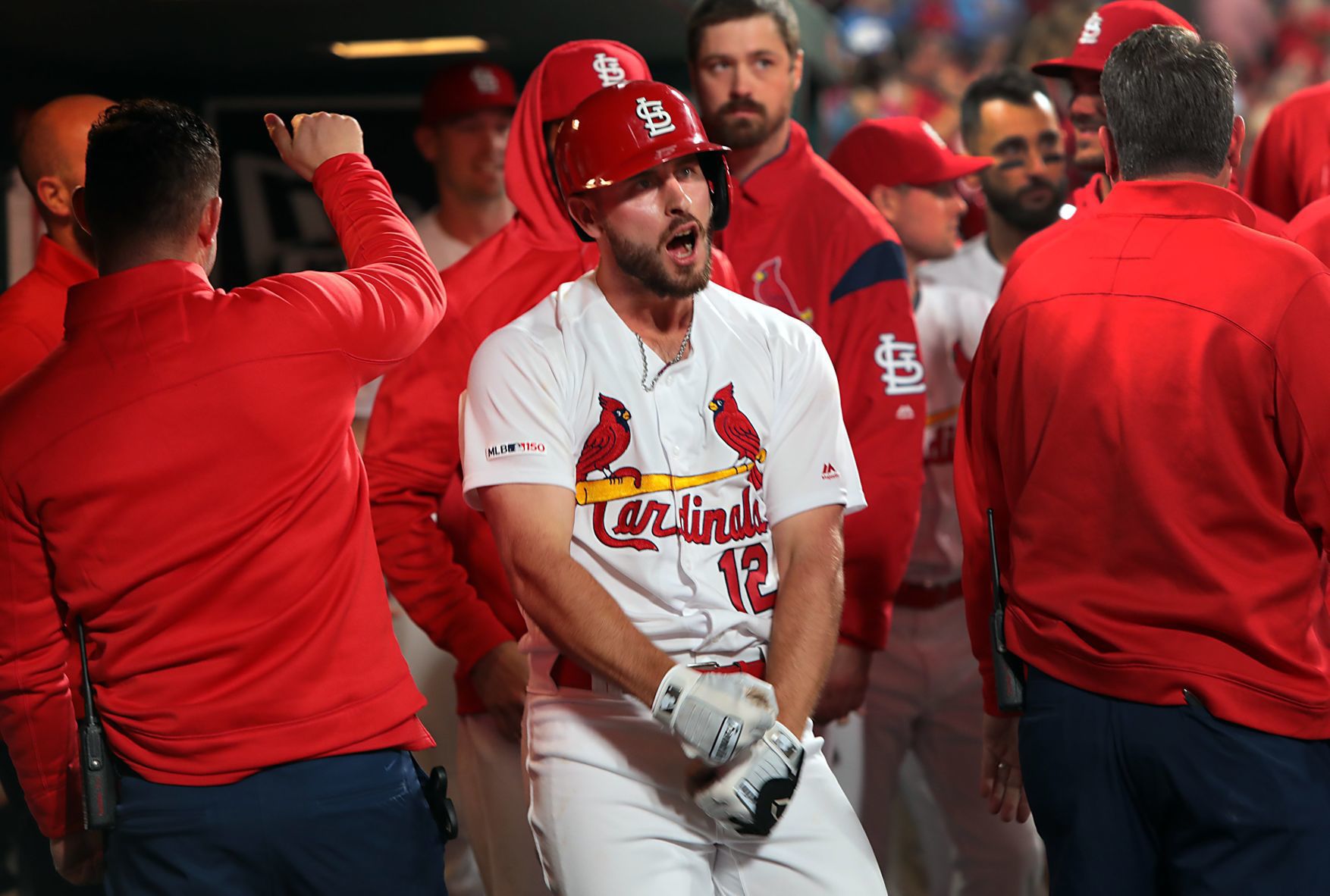 Cardinals vs. Brewers at Busch